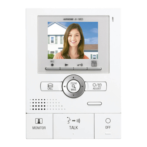 Aiphone JK-1MD Installation & operation manual