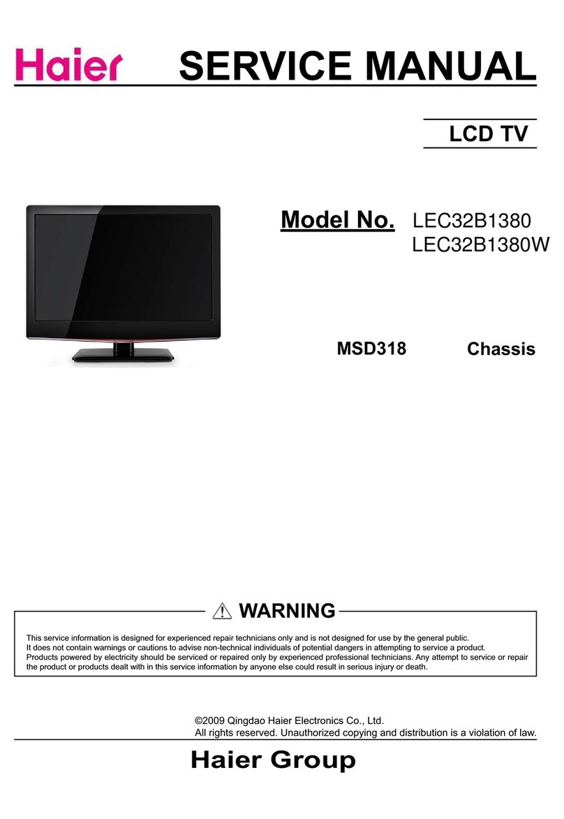 Haier LEC32B1380 User manual