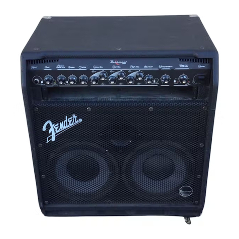 Fender Bassman 400 Service manual