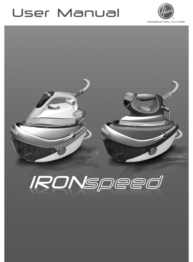 Hoover IronSpeed IS31 -M1 user manual