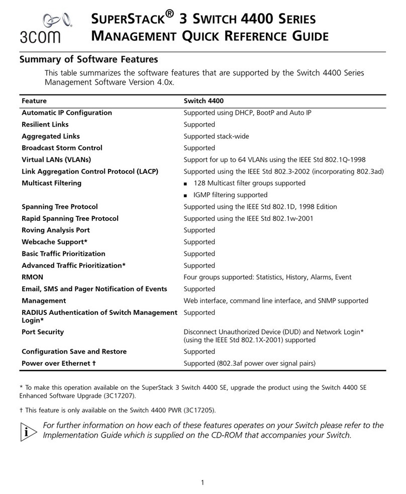 3Com SuperStack 3 NBX User manual