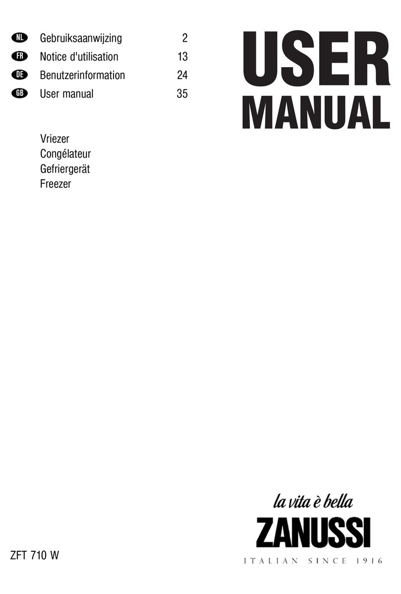 Zanussi zft 710 w User manual