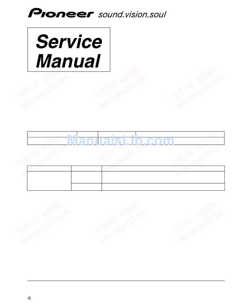 Pioneer PRO-507PU User manual