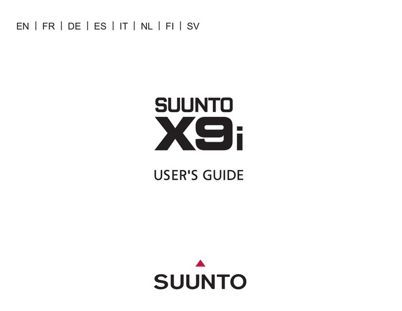 Suunto X9i User manual