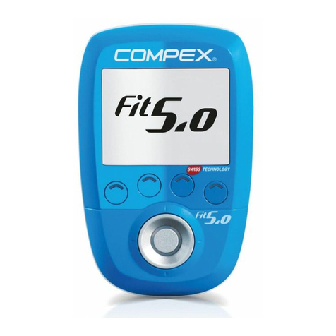Compex Fit5.0 User manual Compex Fit5.0 User manual