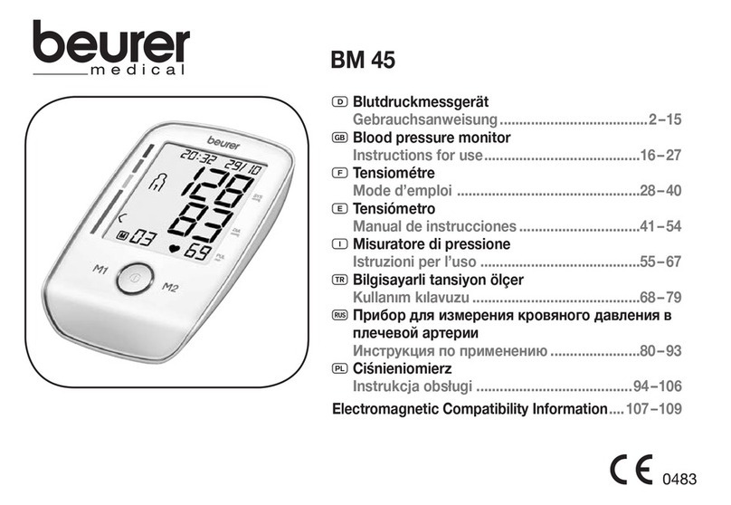 Beurer BM 45 User manual