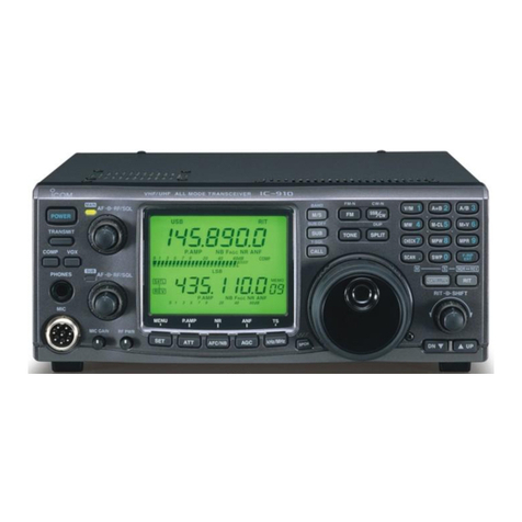 Icom IC-910H Service manual