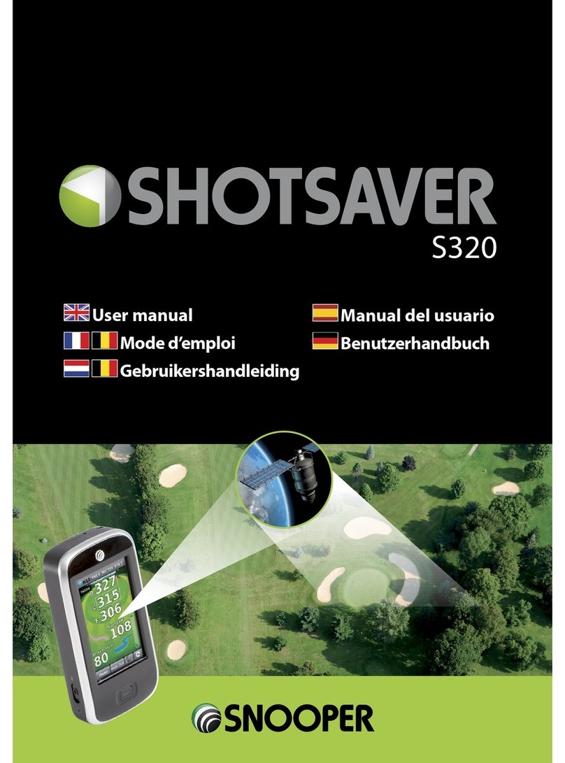 Snooper Shotsaver S320 User manual