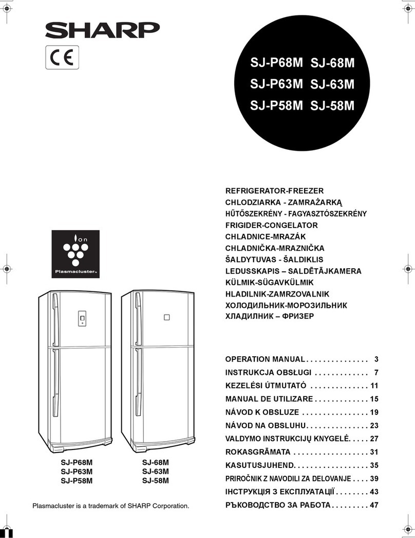 Sharp SJ-P68M User manual