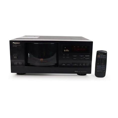 Pioneer PD-F908 User manual