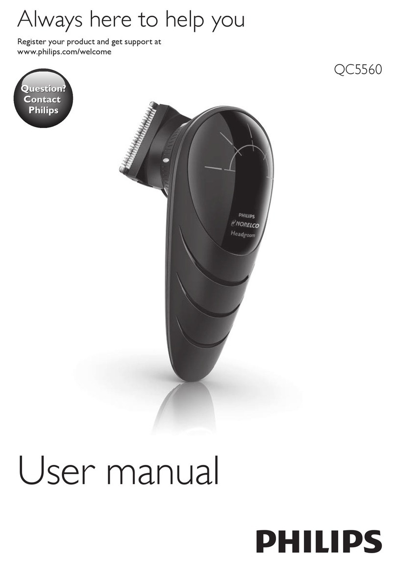Philips QC5560 user manual
