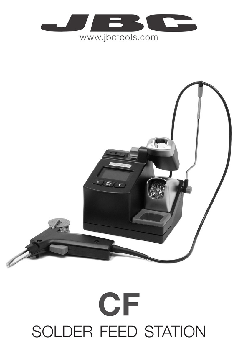 jbc CF User manual