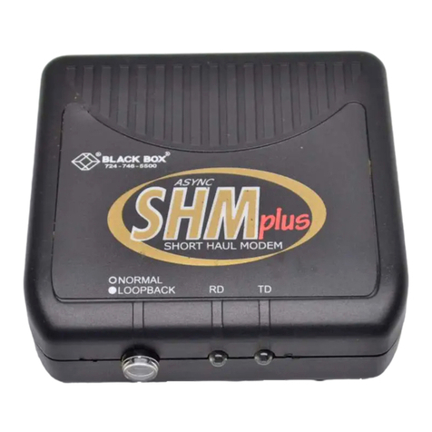 Black Box ME800A Plus User manual