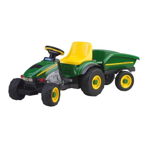 Peg-Perego John Deere E-TRACTOR Use and care