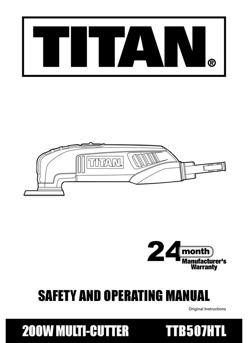 Titan TTB507HTL Installation manual