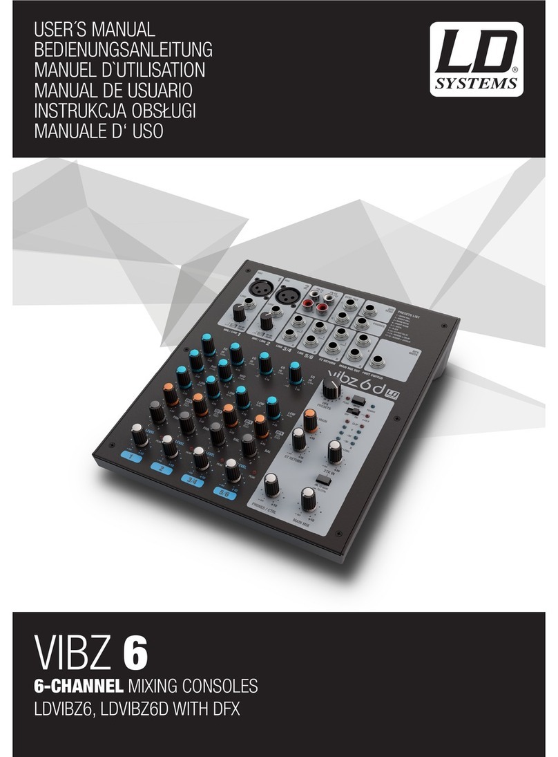 LD LDVIBZ6 User manual