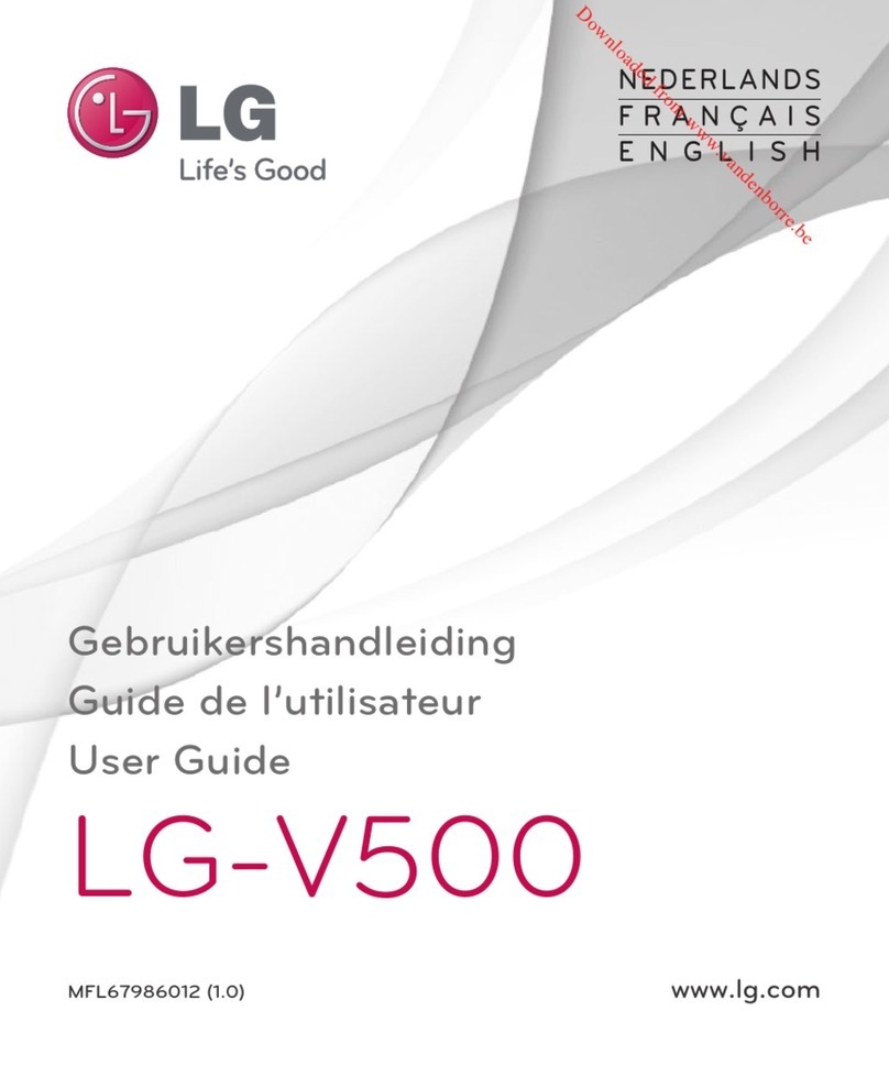 LG V500 User manual