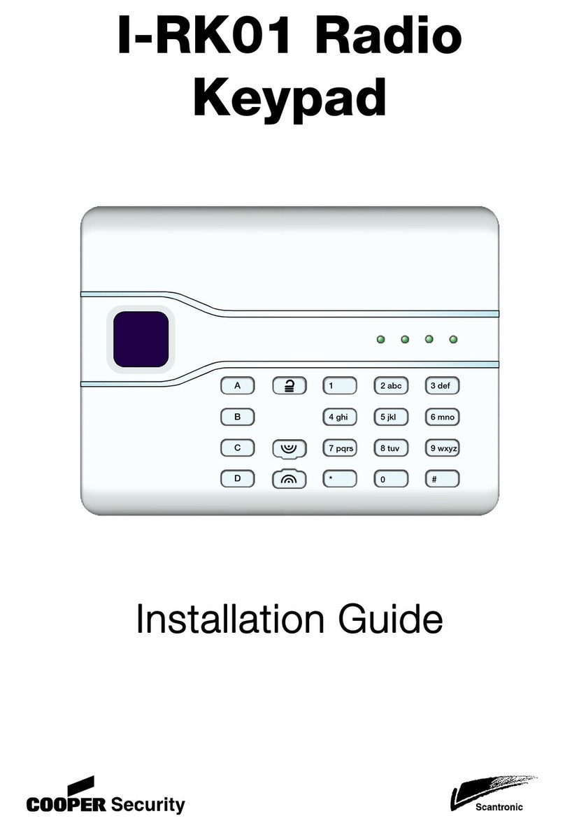 Scantronic I-RK01 installation guide