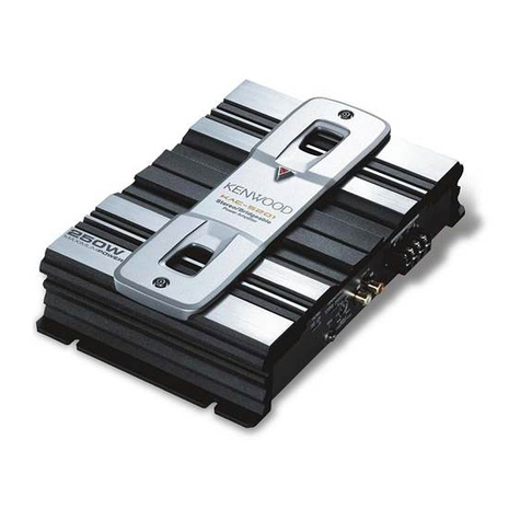 Kenwood KAC-5201 User manual