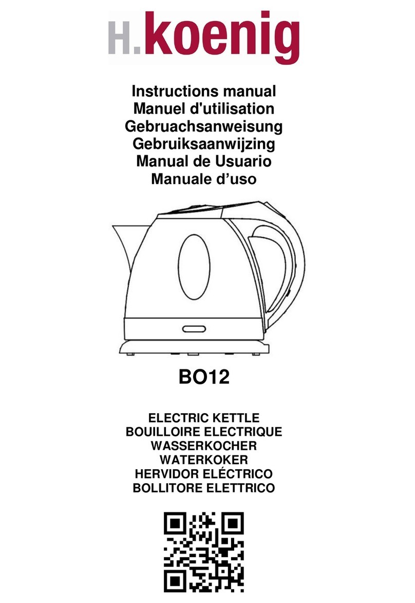 H.Koenig BO12 instruction manual