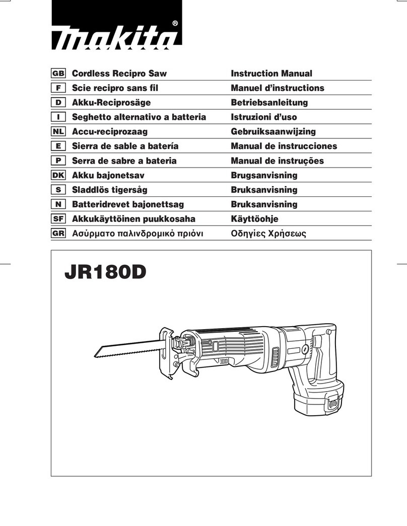 Makita JR180D instruction manual