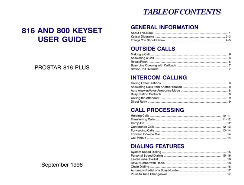 Pro-Star 816 user guide
