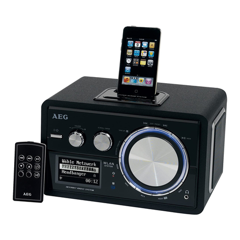 AEG IR 4430 User manual