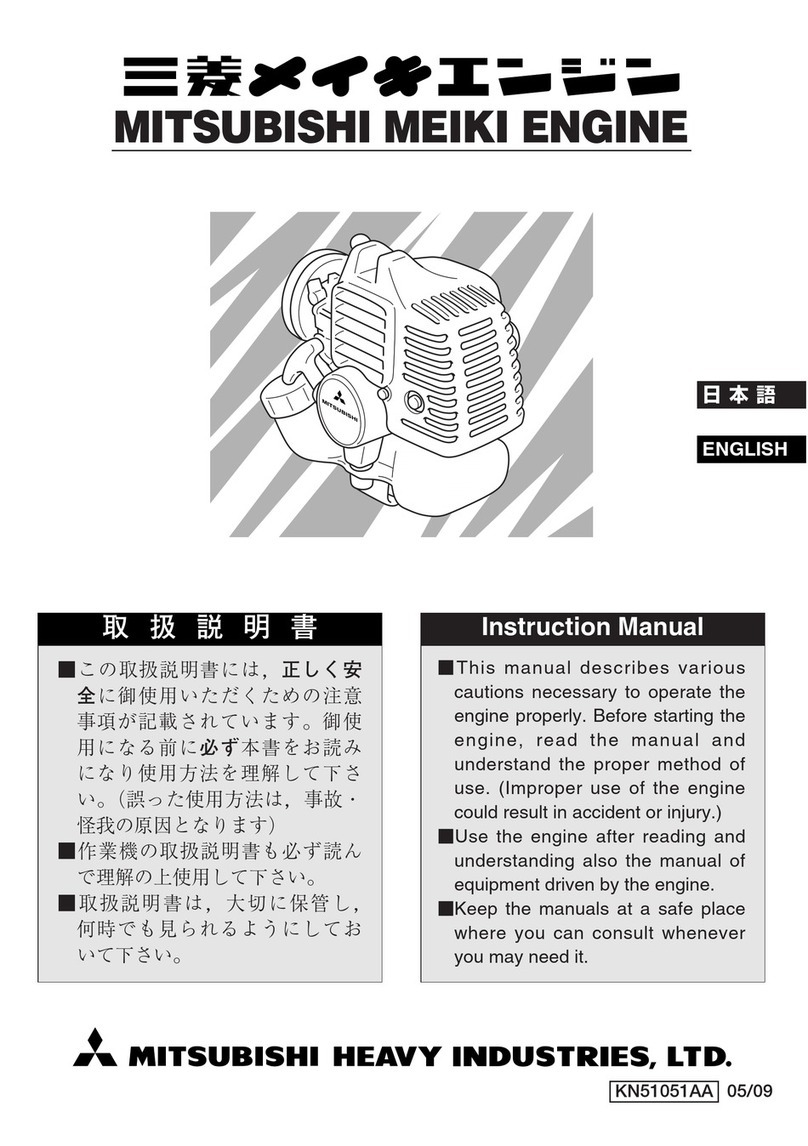 Mitsubishi Heavy Industries Meiki TL Series instruction manual