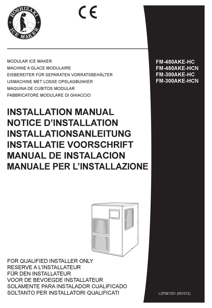 Hoshizaki FM-480AKE-HC User manual