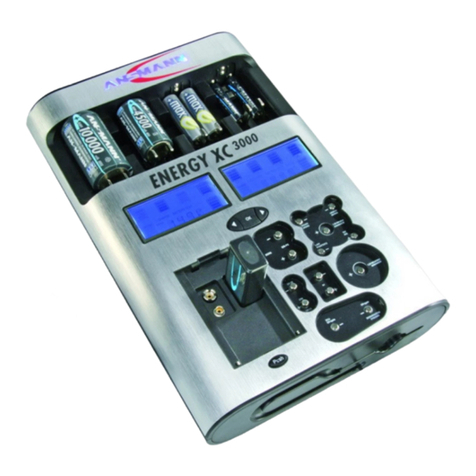 ANSMANN energy xc3000 operating instructions