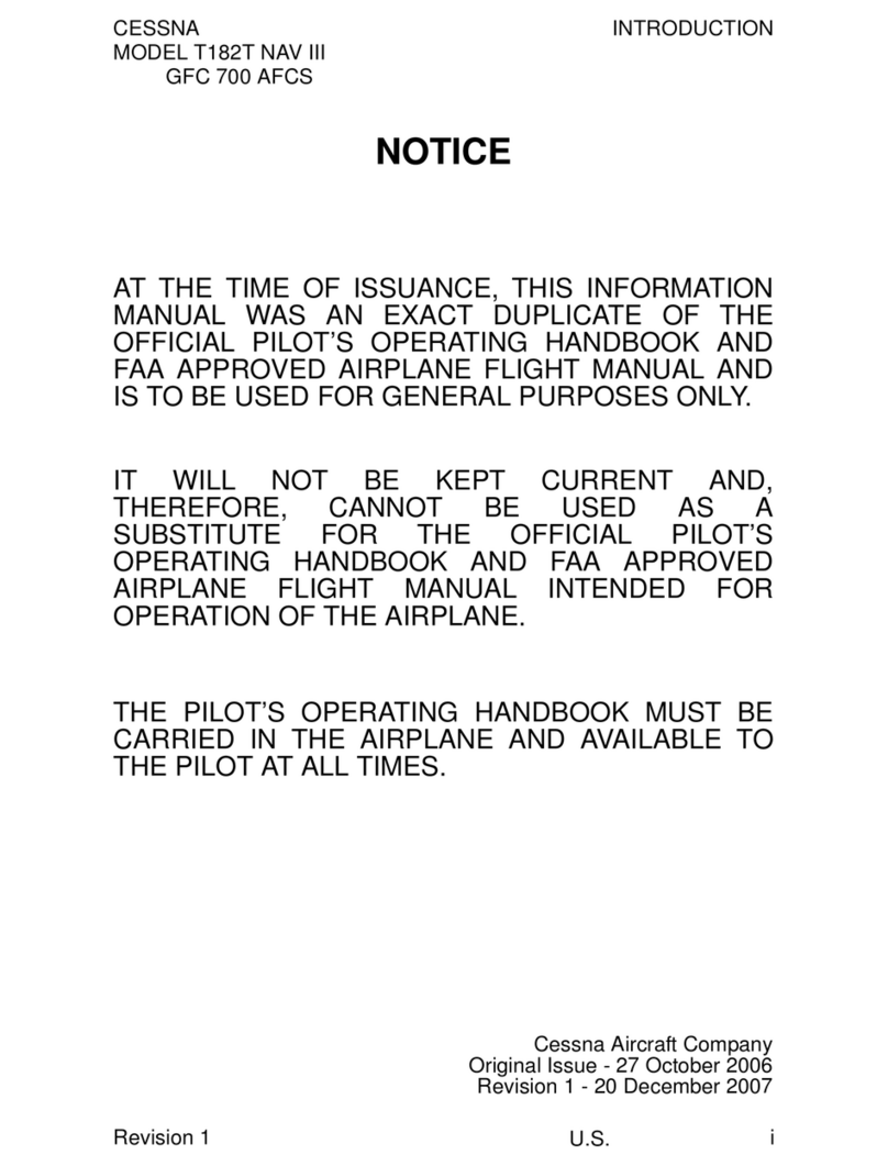 Cessna skylance tc T182T Information manual Cessna skylance tc T182T Information manual