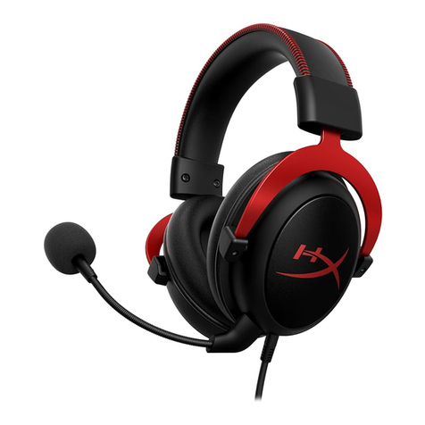 HyperX cloud ii User manual