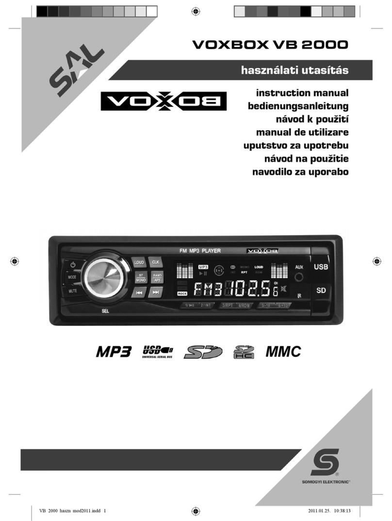 Somogyi voxbox vb 2000 instruction manual