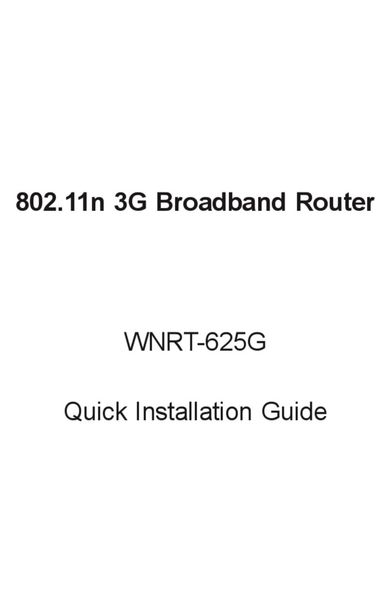 Planet WNRT-625G User manual