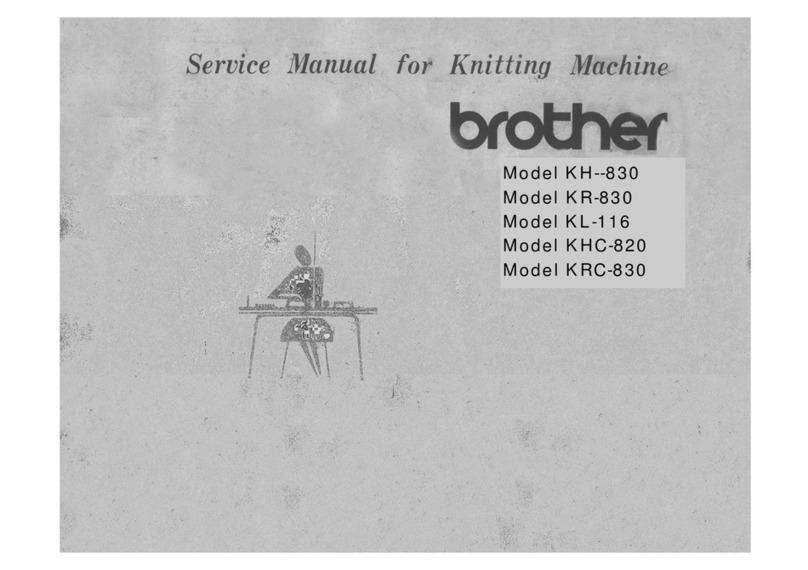 Brother Model KH--830 User manual