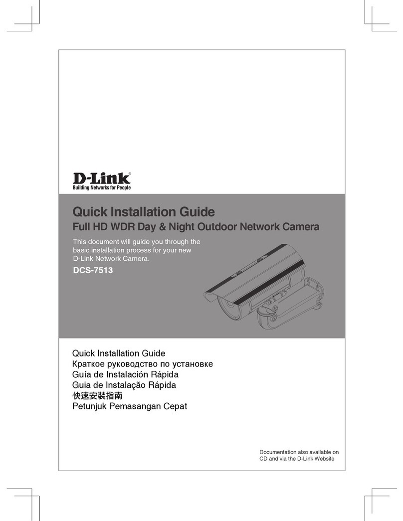 D-Link DCS-7513 User manual D-Link DCS-7513 User manual