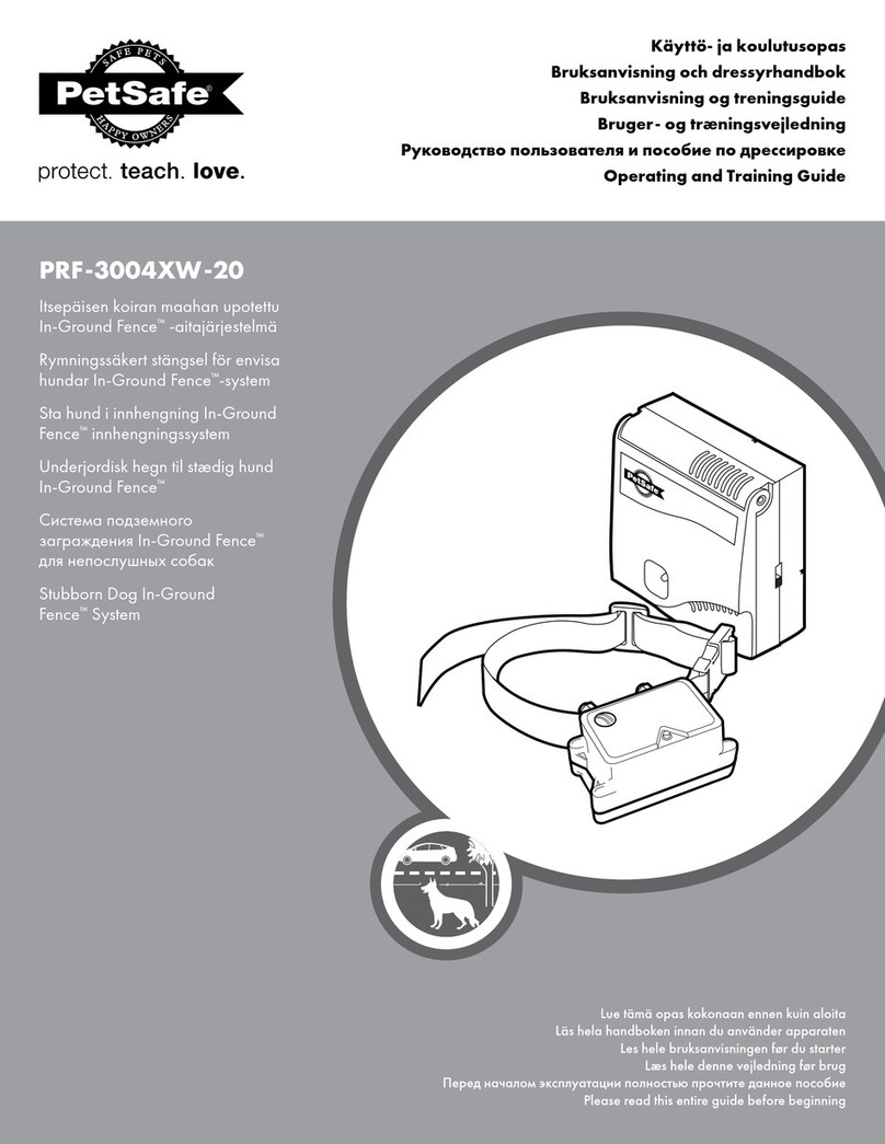 Petsafe PRF-3004XW-20 Setup guide