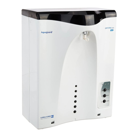 Aqua Guard CRYSTAL PLUS User manual