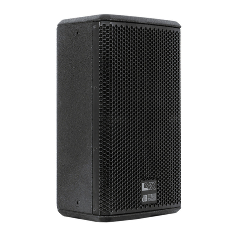 dB Technologies LVX 8 User manual