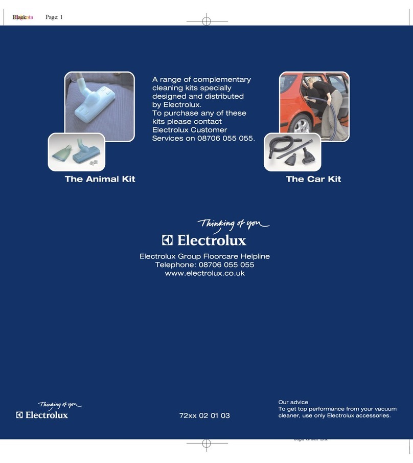 Electrolux Z7292 User manual