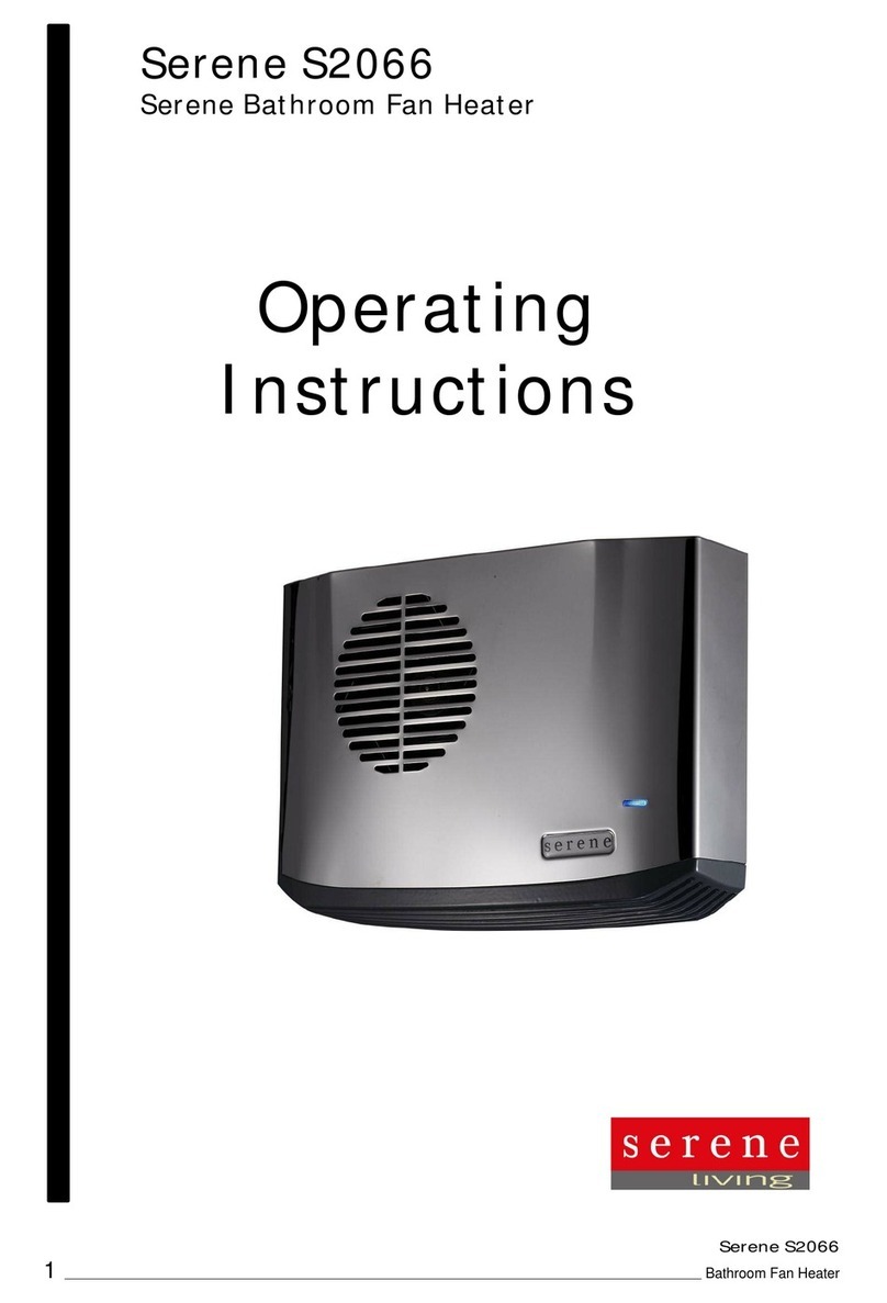 Serene S2066 User manual Serene S2066 User manual