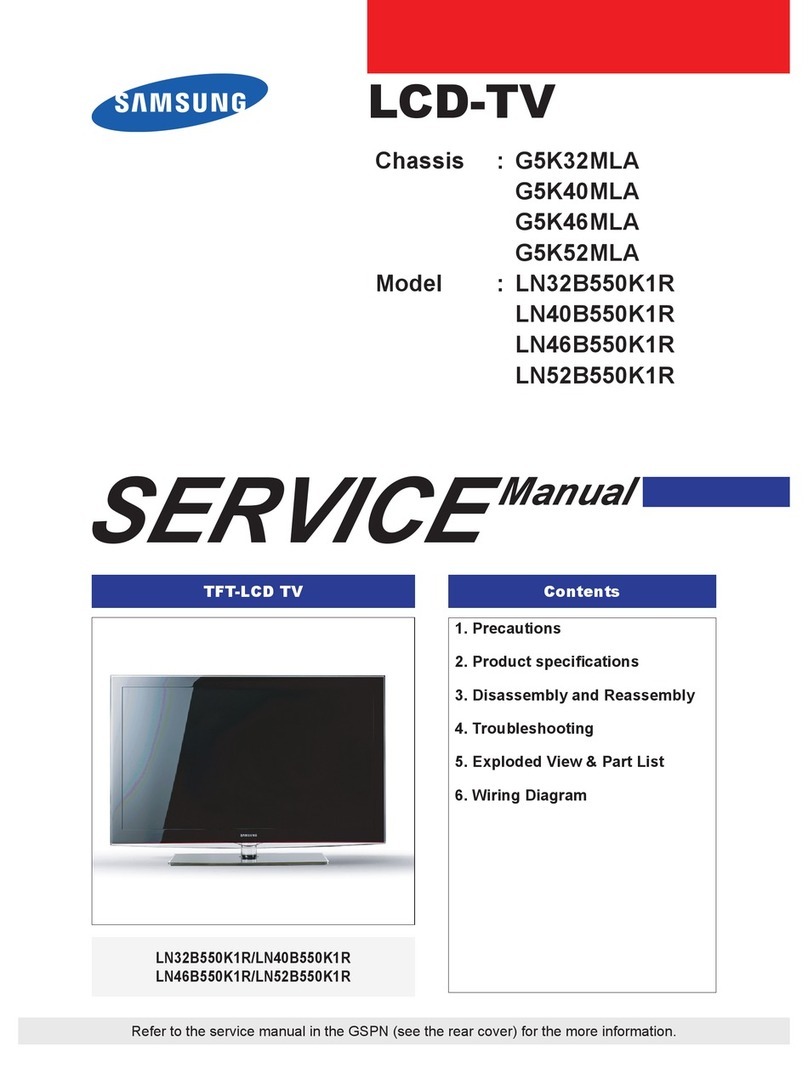 Samsung LN32B550K1R User manual Samsung LN32B550K1R User manual