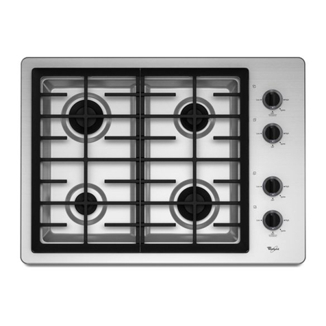 Whirlpool G7CG3064 User manual