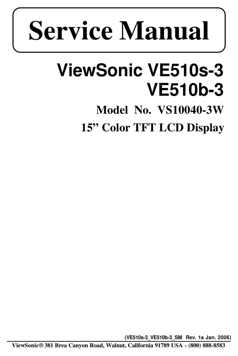 ViewSonic ve510b-3 User manual
