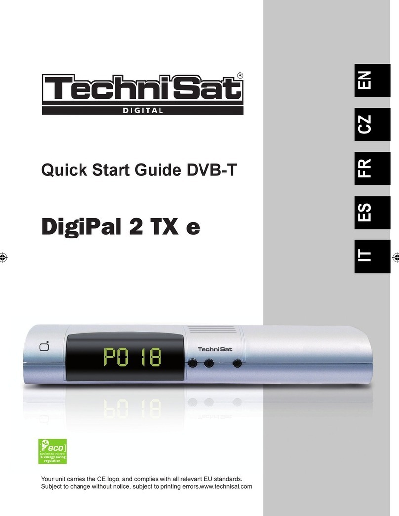 TechniSat DigiPal 2 TX e quick start guide