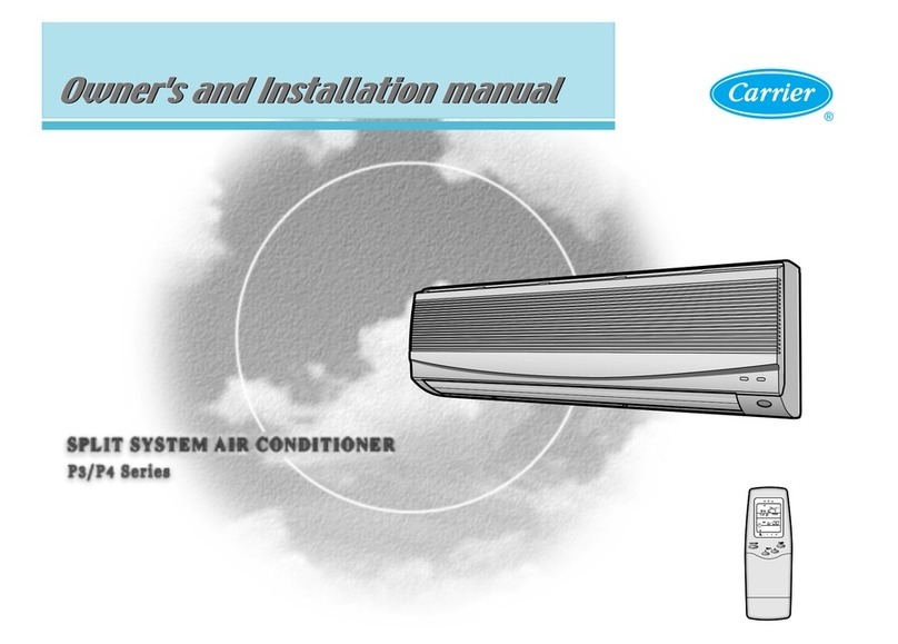Carrier p3 series Service manual