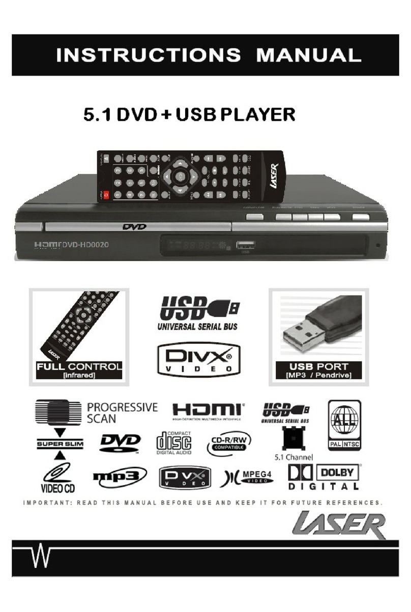 Laser HD0020 instruction manual