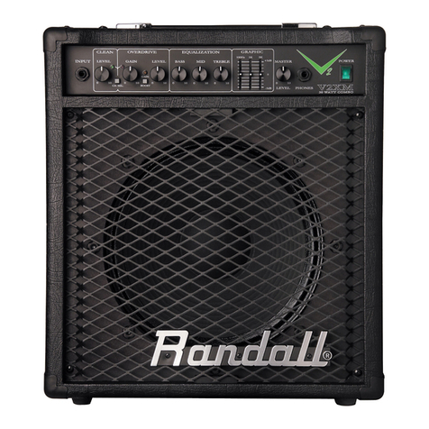 Randall T2C User manual