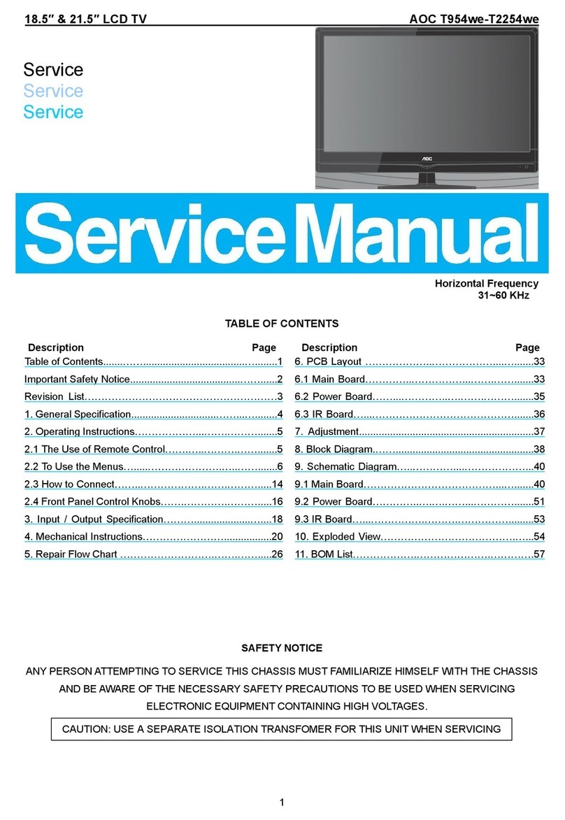 AOC T9544we User manual