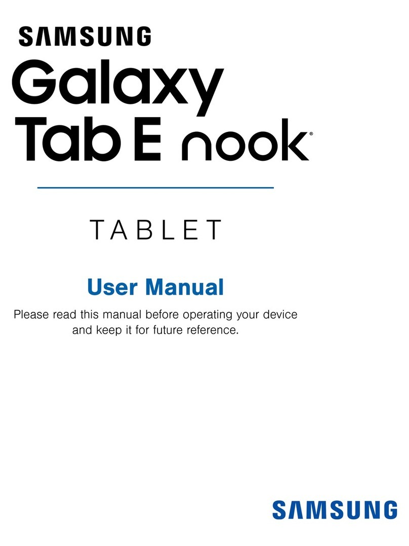 Samsung Galaxy Tab E nook User manual